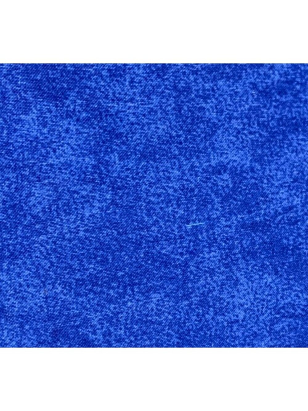 Blue Marbled Cotton 1/2 yard x 44" Fabric Cranston Quilting Sewing
